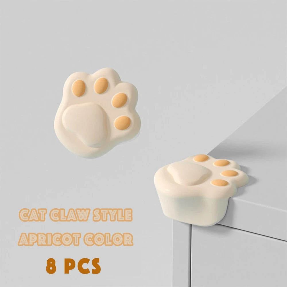Cat Claw Baby Corner Protectors – 8 Pack Soft Silicone Edge Guards