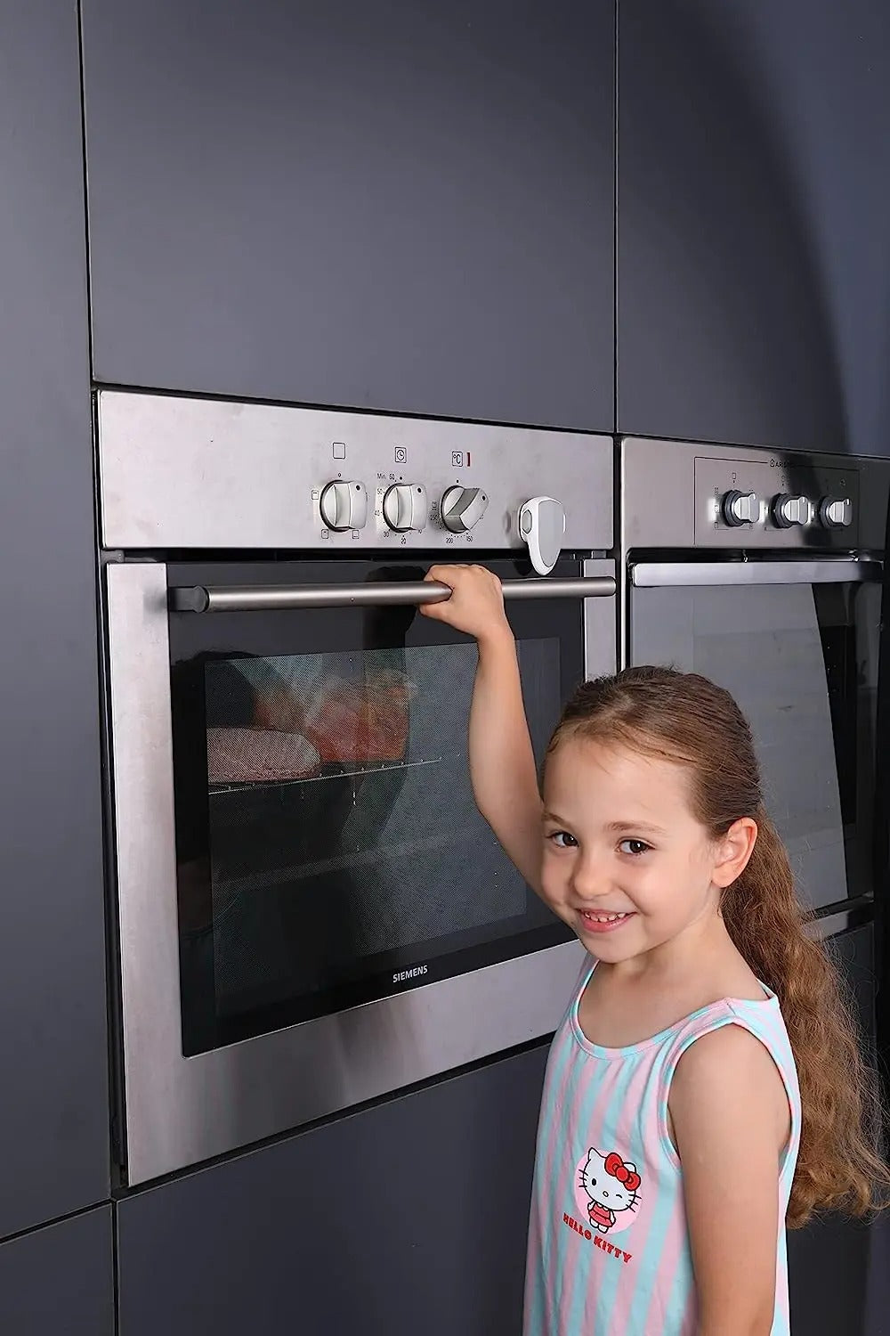 The Child Safety Oven Lock